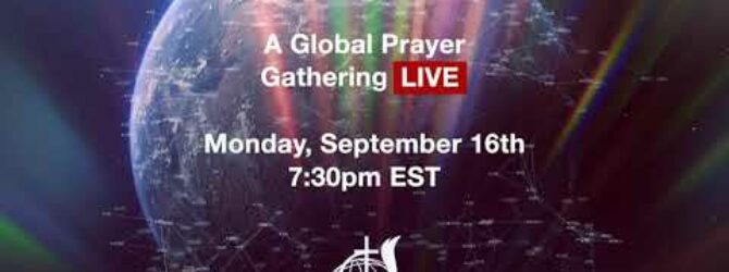 A Global Prayer Gathering LIVE Invitation