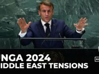 Emmanuel Macron Called For A ‘New International Order’ In Paris As Well As A Two State Solution And A Truce in Lebanon At The United Nations This Week