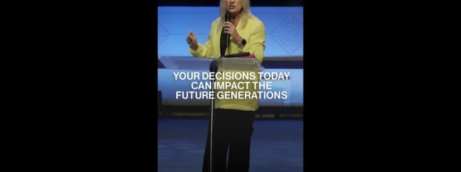 Your Decisions Today Can Impact The Future Generations #shorts