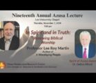 19th Annual Azusa Lecture and Spirit of Azusa Award — 2024