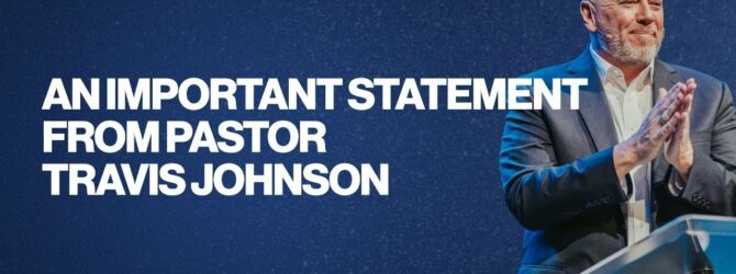 An Important Statement | Travis Johnson