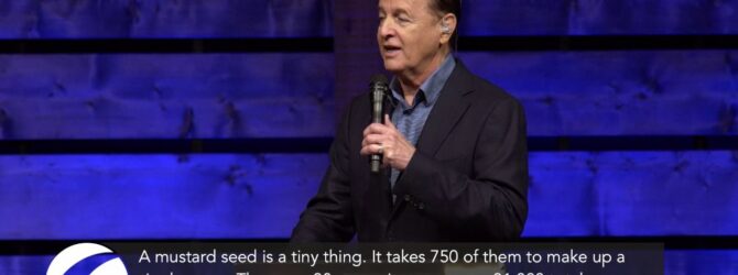 Seeding Your Harvest – Pastor Tony Scott