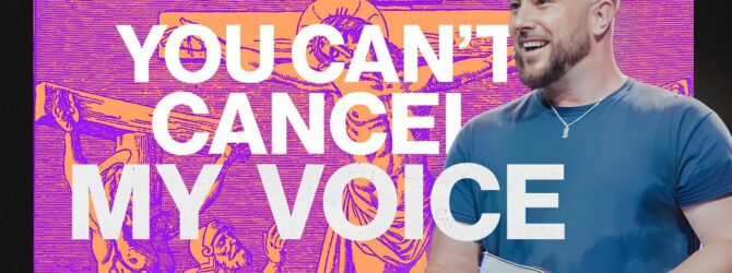 You Can’t Cancel My Voice | Adam Parker