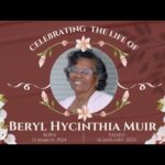Beryl Hycinthia Muir Celebration Of Life