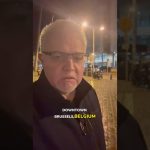 Traveling through Brussels Belgium #shorts #travelshorts #christian